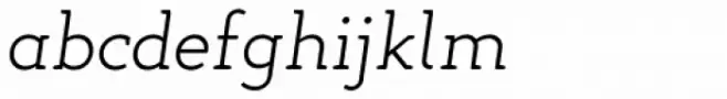 Gambero Thin Italic