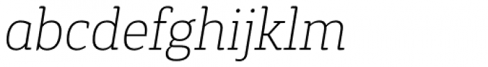 Gaspo Slab Thin Italic