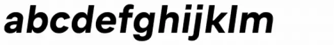 Genera Semi Bold Oblique