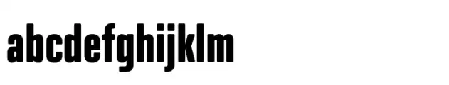 Geogrotesque XCompressed Bold