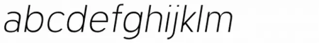 Geometris Semi-Condensed Extra Light Oblique