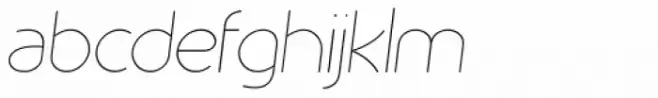 Getone Thin Italic