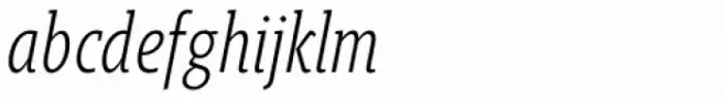 Gimbal Egyptian Compressed Book Italic