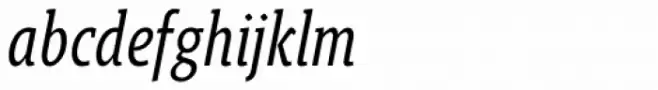 Gimbal Egyptian Compressed Italic