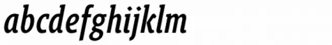 Gimbal Egyptian Compressed Medium Italic