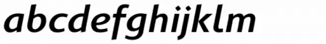 Gimbal Grotesque Extended Medium Italic
