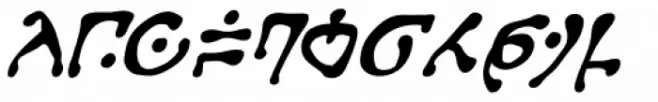Gobbledygook Bold Italic