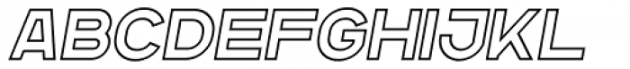 GR Read Family Outlined Italic