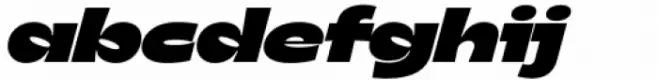 Gulfs Display Extra Expanded Italic