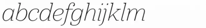 Gwyner Thin Italic