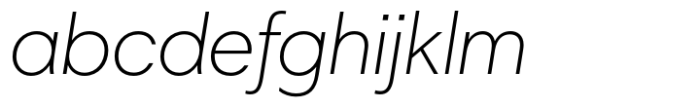 Harmonia Sans Light Italic