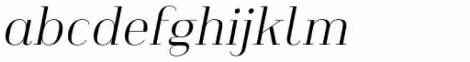 Heimat Didone 12 Light Italic