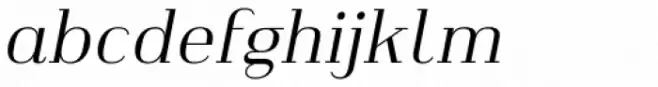 Heimat Didone 20 Light Italic
