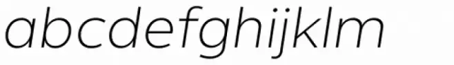 Helios Antique Light Italic