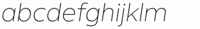 Helios Antique Ultra Light Italic