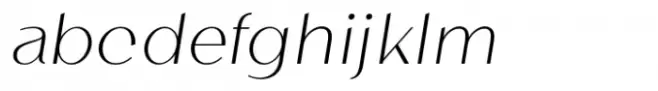 Helnore Italic Thin