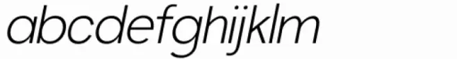 Hempa Sans Extra Light Italic
