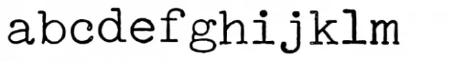 Holocene Typewriter Regular