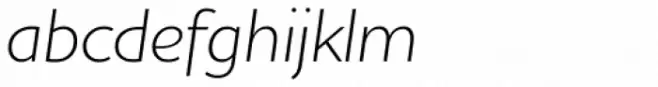 Houschka Alt Pro Light Italic