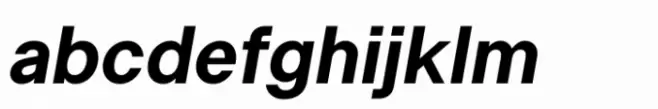 II Increments Sans Bold Oblique