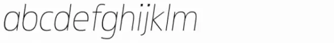 Informatic Thin Italic