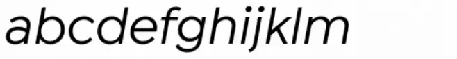 Isidora Sans Medium Italic