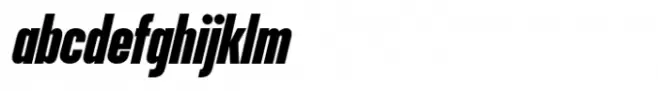 Italian Plate No2 Condensed Std Bold Italic