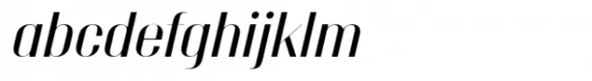 Italian Plate No6 Display Std Medium Italic