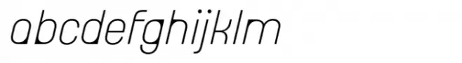 Italian Plate No7 Std Thin Italic