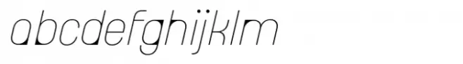 Italian Plate No7 Std Ultralight Italic