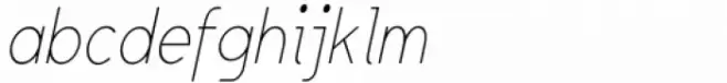 Jet Jane Thin Condensed Italic