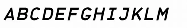 JetJaneMono Bold Italic Caps