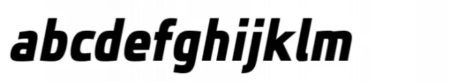 JH Oleph Black Condensed Italic