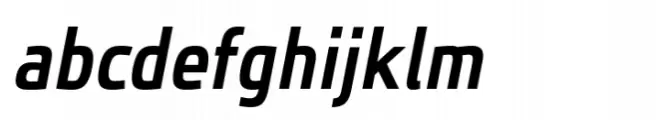 JH Oleph Semi Bold Condensed Italic