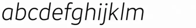 June Light Italic