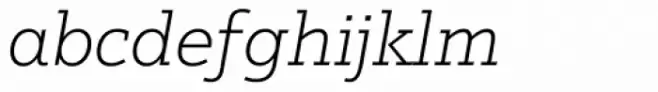 Justus Pro Thin Italic