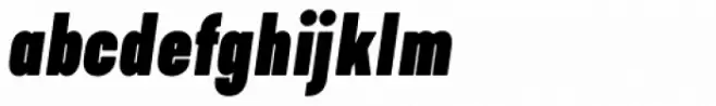 Kapra Neue Black Condensed Italic