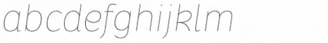 Kasia Hairline Italic