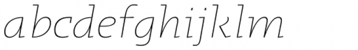 Kotto Slab Thin Italic