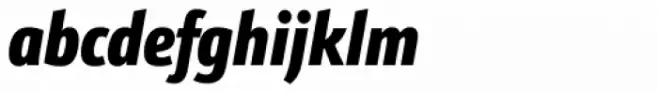 Kronos Sans Pro Compressed Black Italic