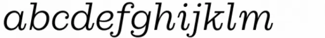 Lagom Light Italic