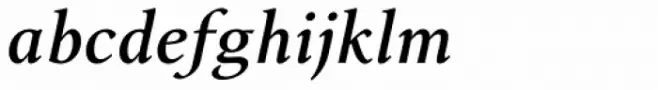 Lectio Semi Bold Italic