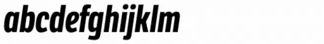 LFT Etica Compressed Bold Italic