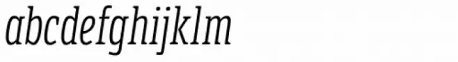 LFT Etica Sheriff Compressed Light Italic