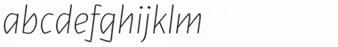 LFT Iro Sans Thin Italic