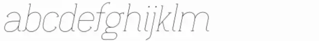Lilette Ultra Light Italic