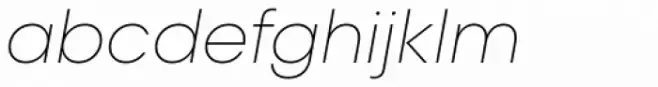 Liliana Light Italic