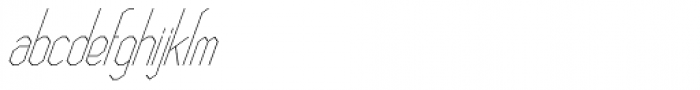 Lineam Italic Thin
