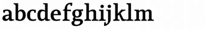 Lineare Serif Bold