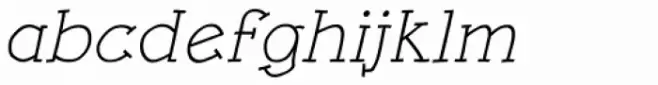 Linotype Rough Com Italic